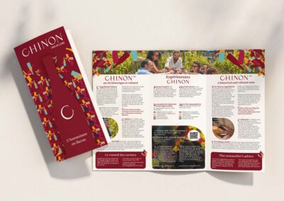 Communication visuelle pour le Syndicat des Vins de Chinon