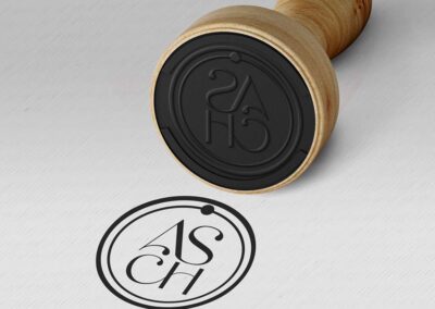 Identité visuelle pour Atelier ASCH agence événementielle