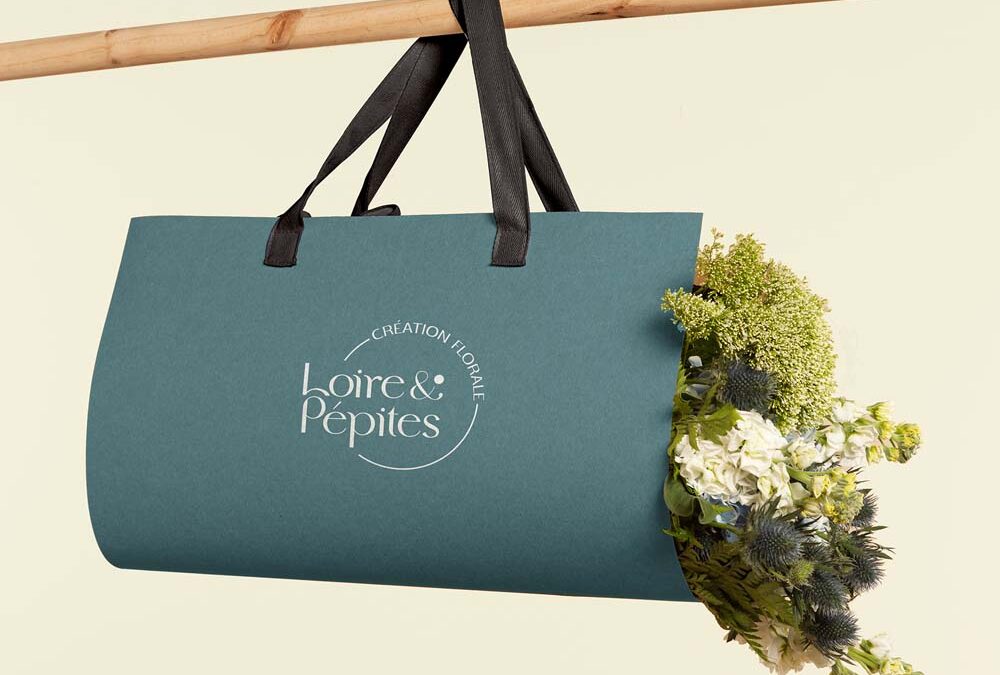 Identité visuelle, communication et packaging pour Loire et Pépite
