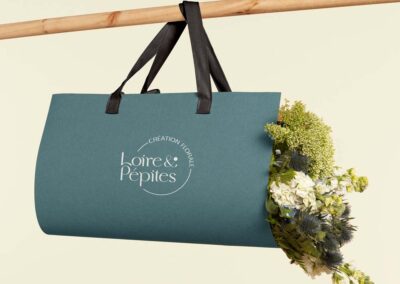 Identité visuelle, communication et packaging pour Loire et Pépite