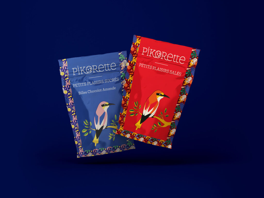 Packaging et branding pour marque de fruits secs