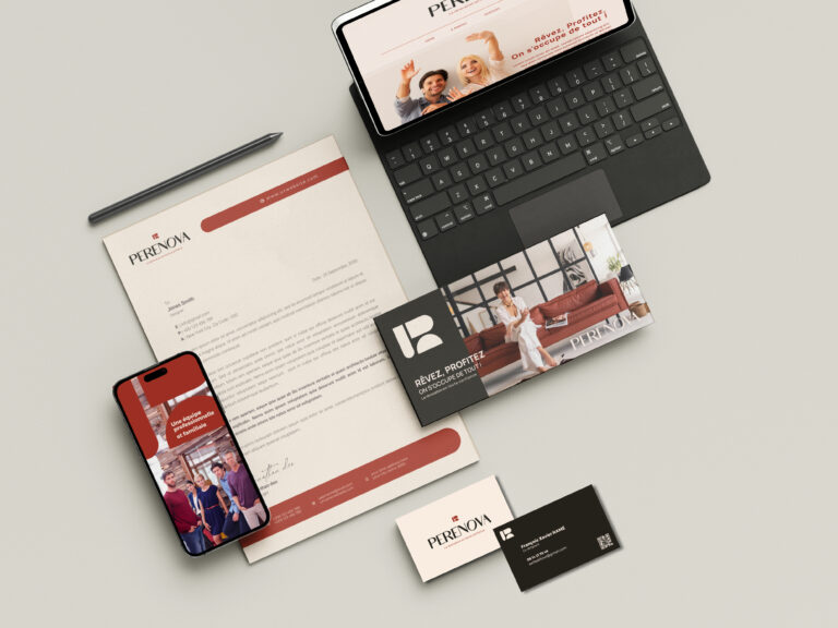 Identité visuelle – naming – communication – direction artistique – entreprise rénovation Tours